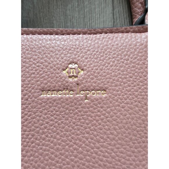 Nanette Lepore Pink Textured Mini Crossbody Bag - Picture 2 of 10